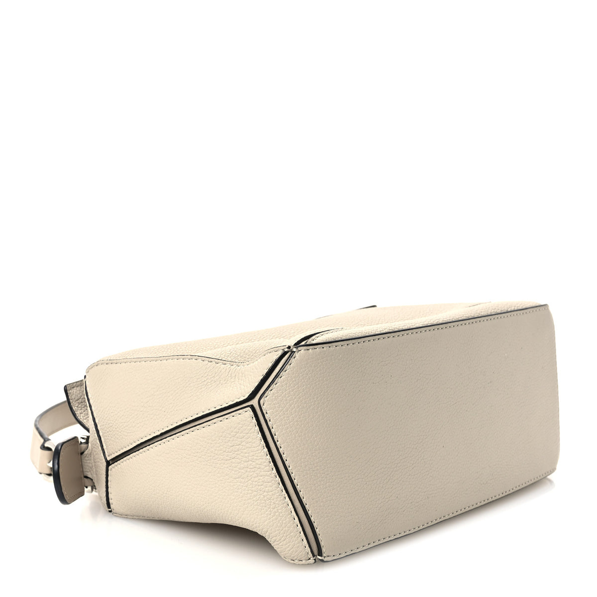 Loewe Calfskin Small Puzzle Bag Light Oat 4 of 11