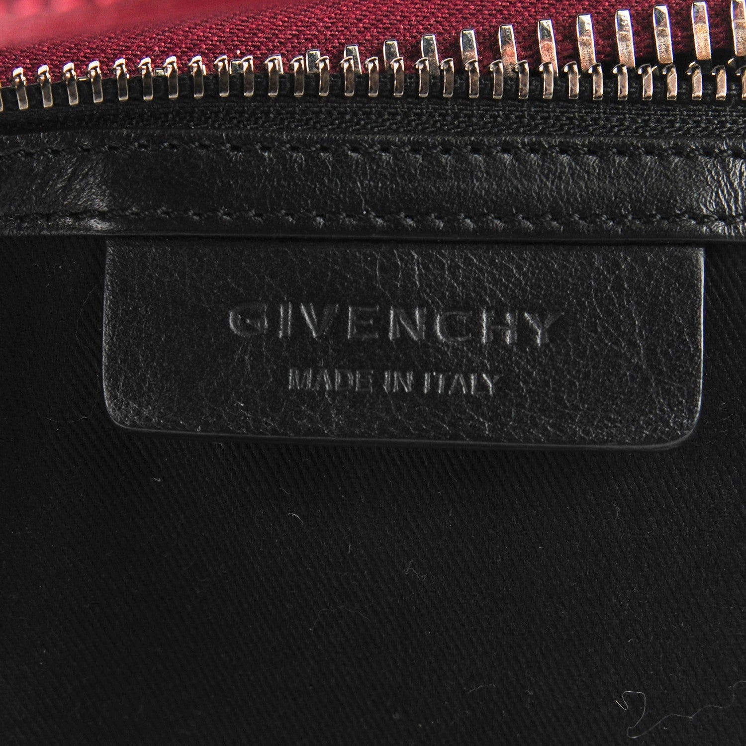 Givenchy Shiny Lord Calfskin Medium Antigona Burgundy 6 of 10