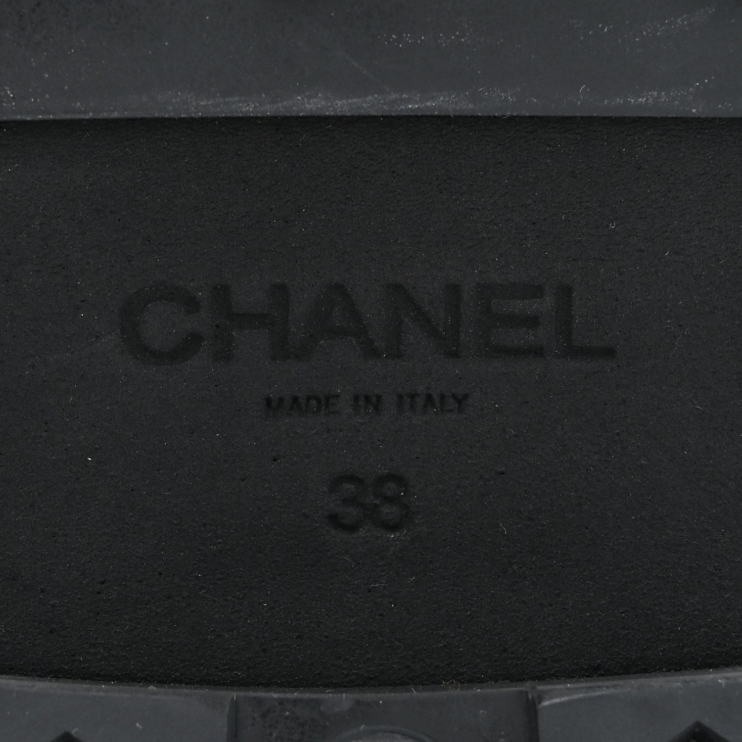 Chanel Calfskin Patent Cap Toe Ankle Boots 38 Black 7 of 9