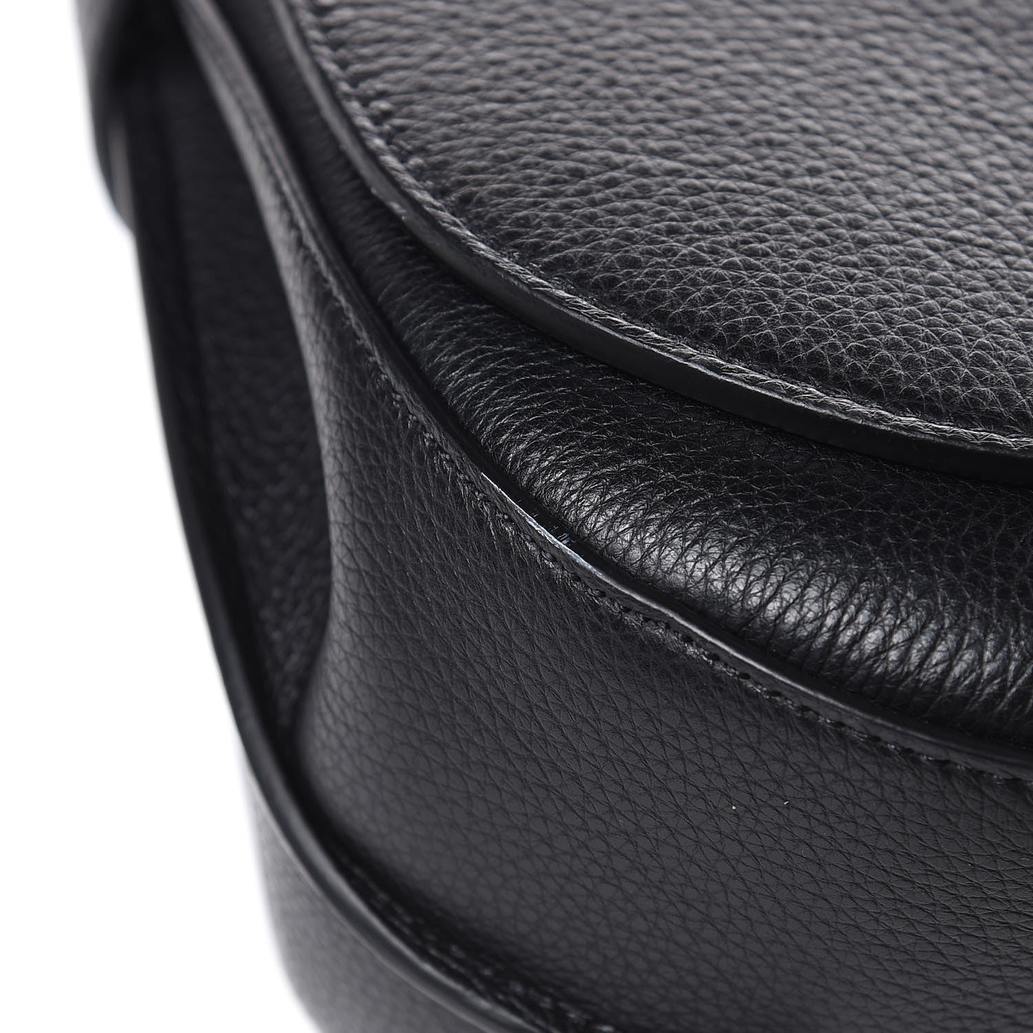 Mulberry Small Classic Grain Calfskin Amberley Satchel Black 11 of 12