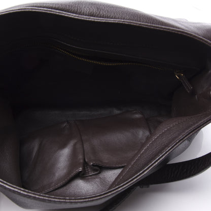 Gucci Deerskin Hip Bamboo Messenger Bag Dark Cocoa 4 of 12