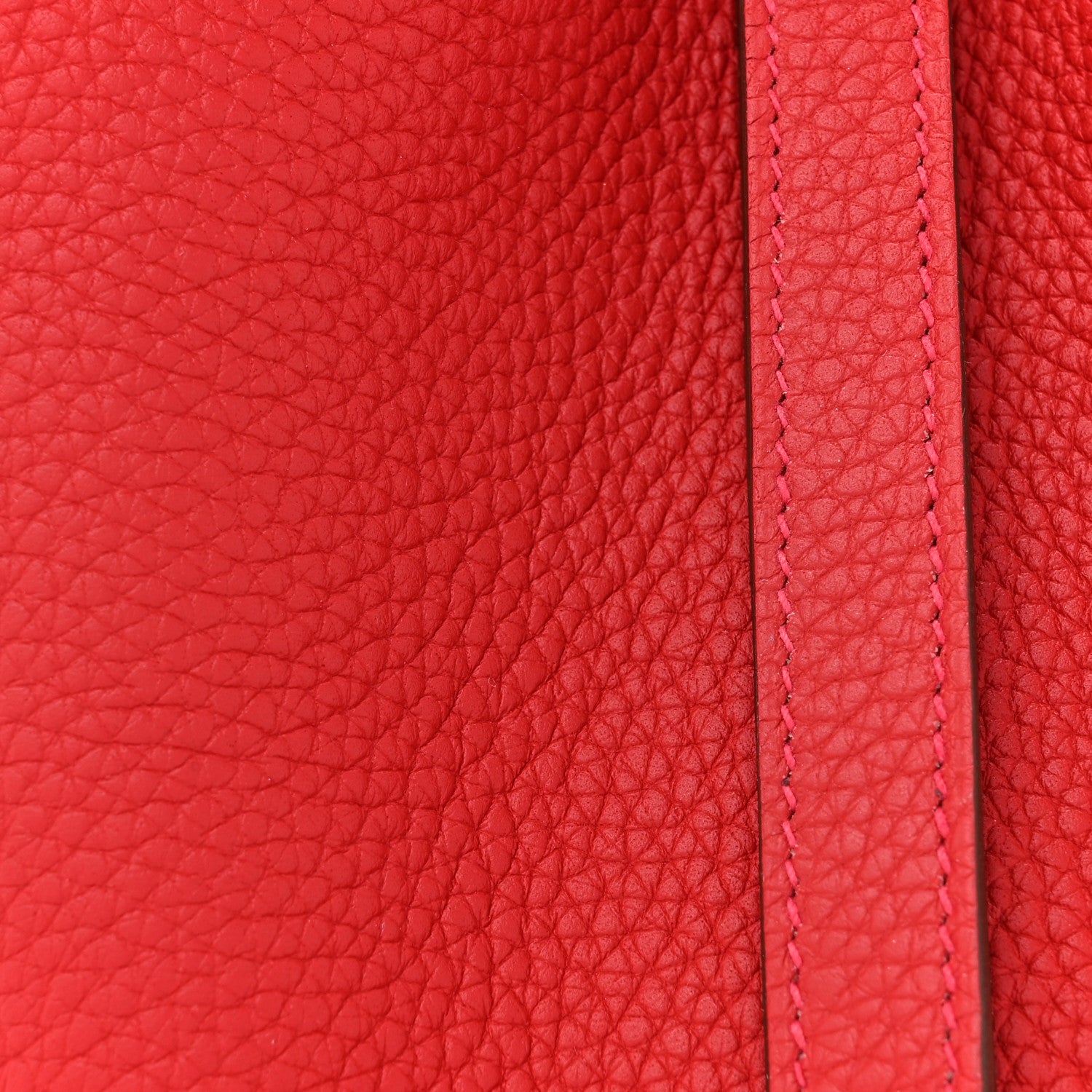 Hermes Taurillon Clemence Picotin Lock 18 PM Vermillon 8 of 11