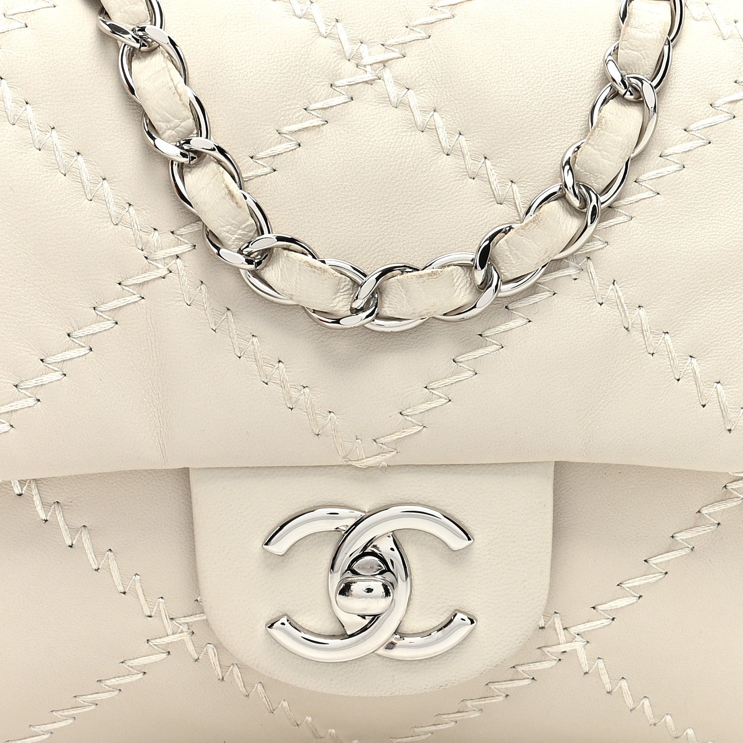 Chanel Calfskin Ultimate Stitch Flap Gold 9 of 12