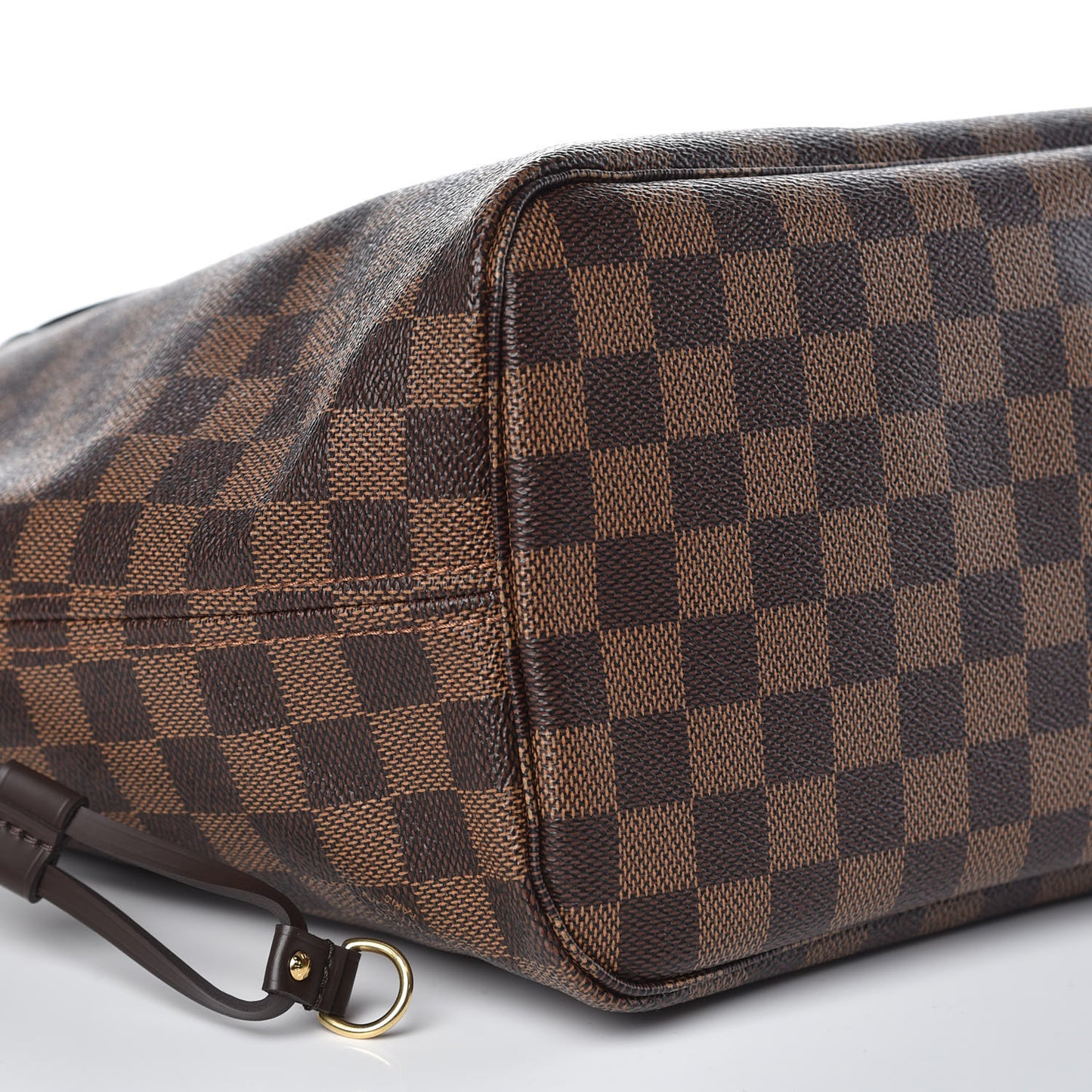 Damier Ebene Neo Neverfull MM Rose Ballerine