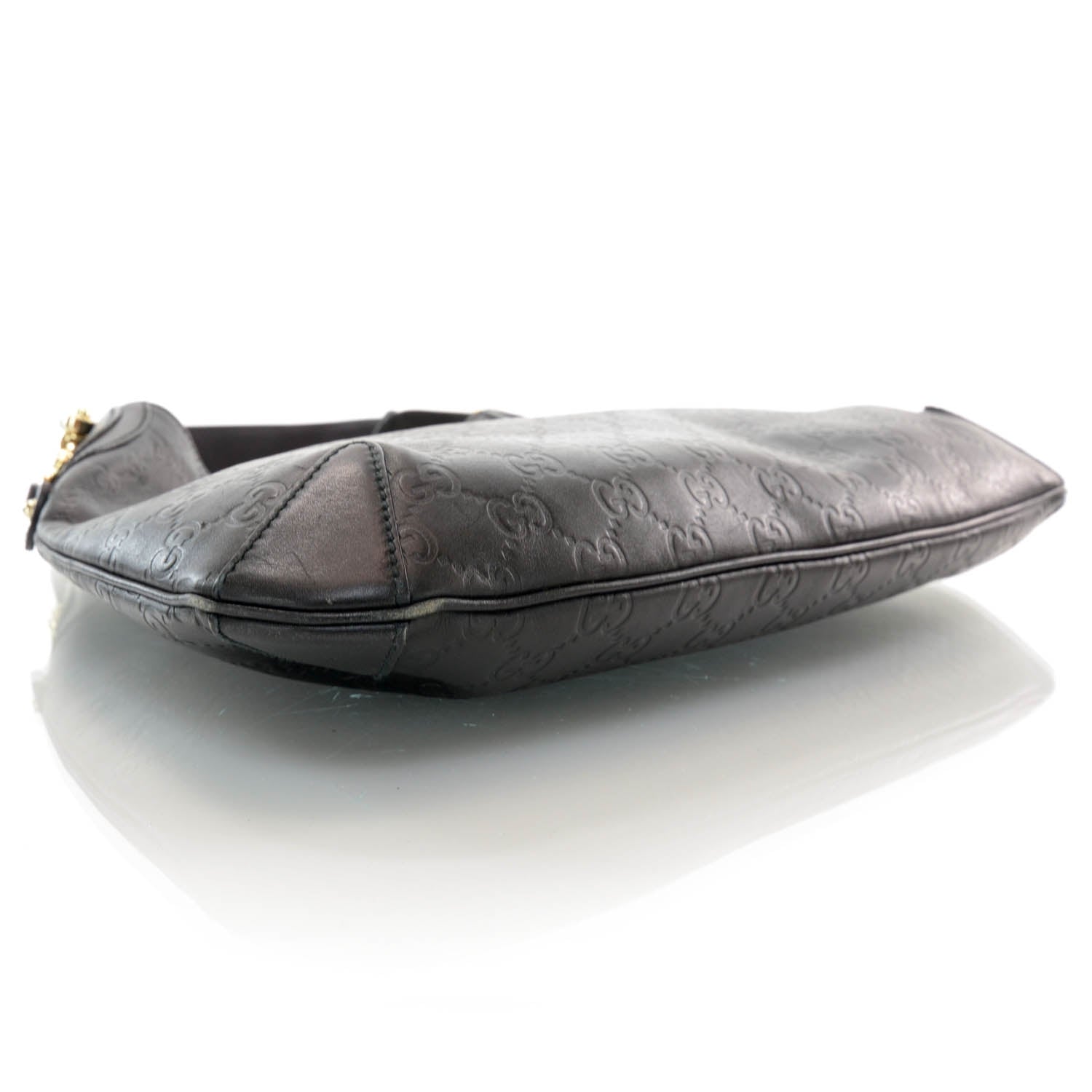 Gucci Guccissima Creole Hobo Black 4 of 8