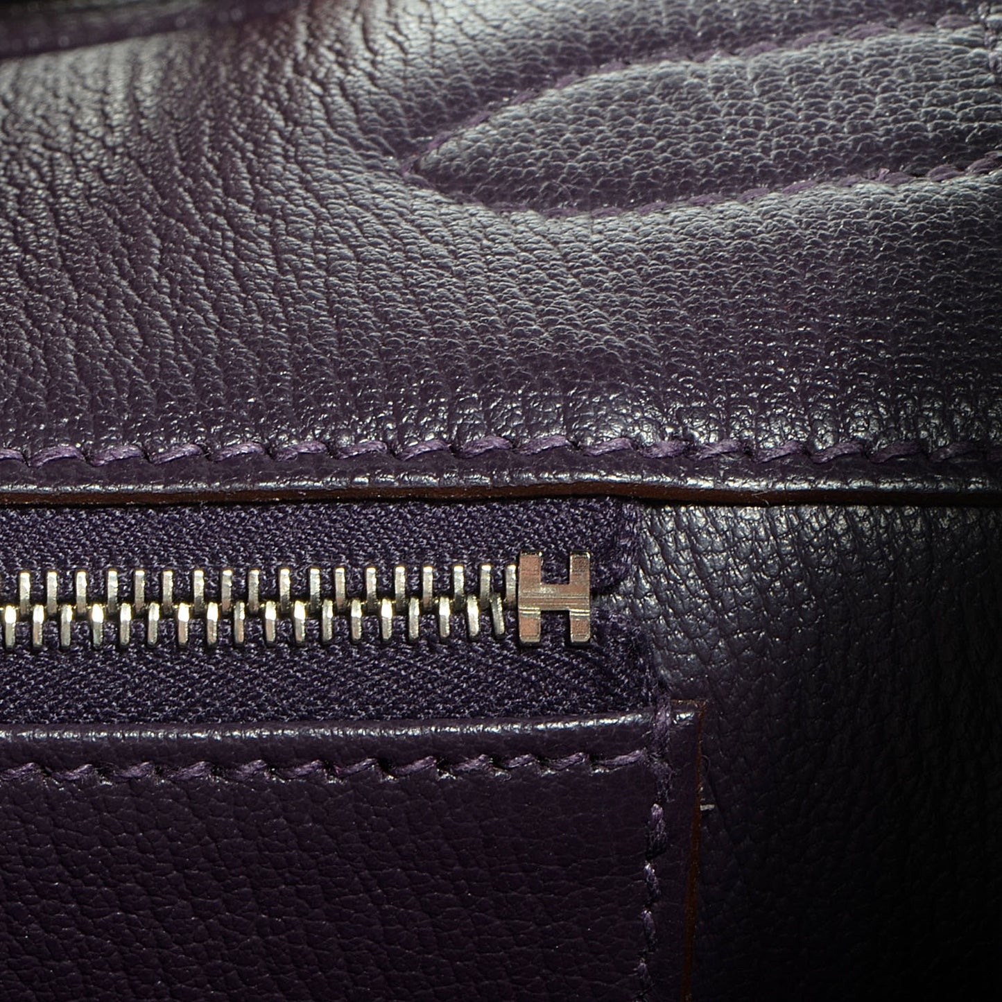 Togo Birkin 35 Raisin