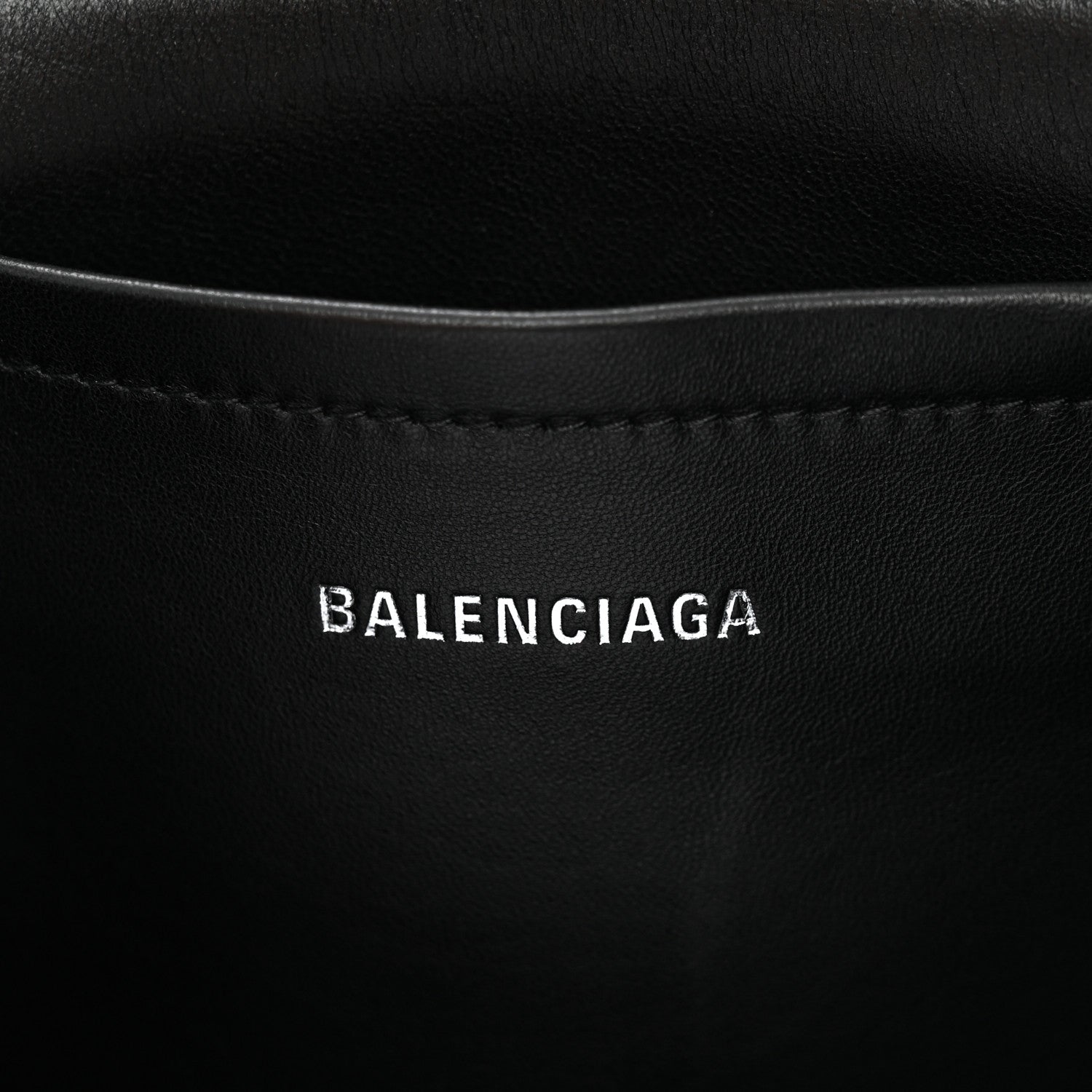 Balenciaga Nylon Lambskin Woven Ibiza Basket With Strap Black 6 of 9
