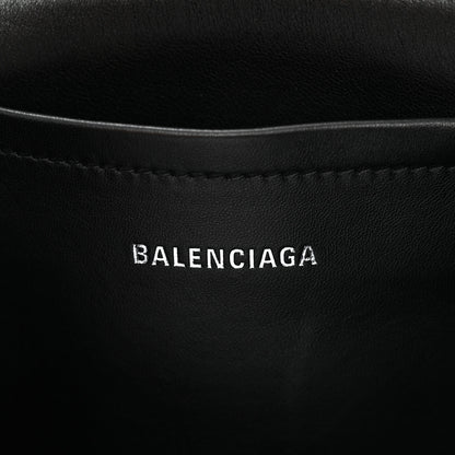 Balenciaga Nylon Lambskin Woven Ibiza Basket With Strap Black 6 of 9