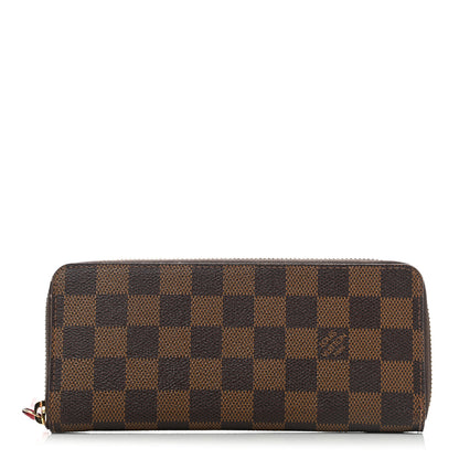 Louis Vuitton Damier Ebene Clemence Wallet 1 of 8
