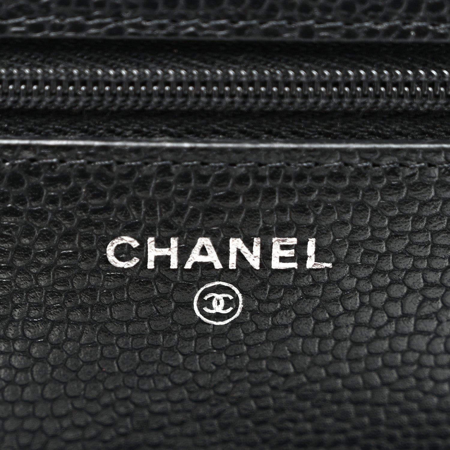 Chanel Caviar Quilted Wallet on Chain WOC Black 6 of 11