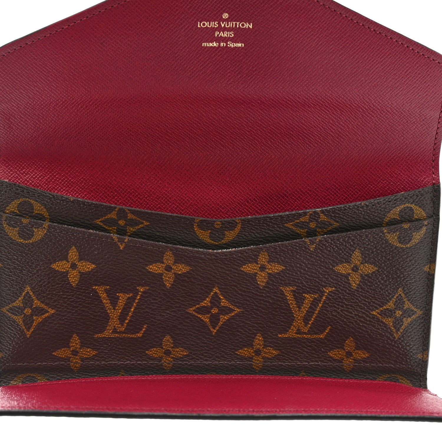 Louis Vuitton Monogram Josephine Wallet Fuchsia 6 of 8