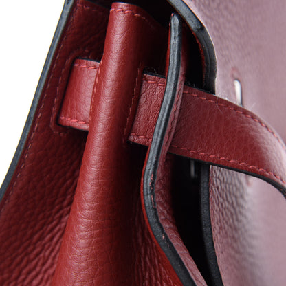 Hermes Taurillon Clemence Jypsiere 31 Rouge H 12 of 17