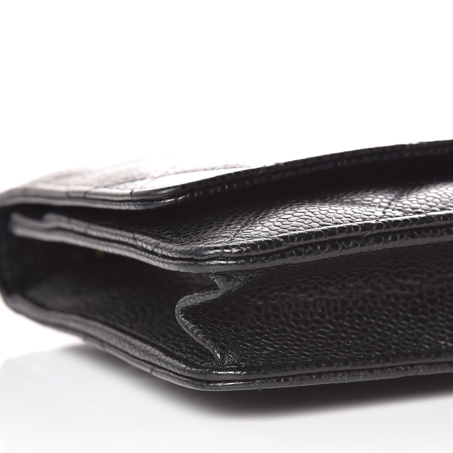 Chanel Caviar Quilted Wallet On Chain WOC Black 9 of 11