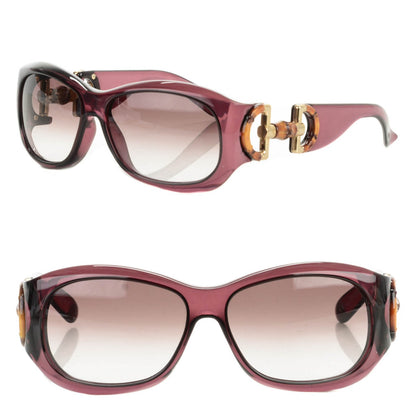 Gucci Bamboo Horsebit 2970/S Sunglasses Dark Purple 1 of 5