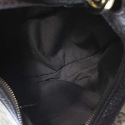 Gucci Monogram Interlocking Medium Hobo Ebony 8 of 8