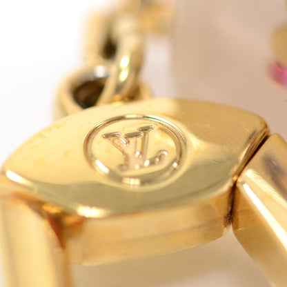 Louis Vuitton Resin Inclusion Speedy Bag Charm Key Chain Beige 5 of 5