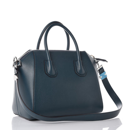 Givenchy Sugar Goatskin Small Antigona Prussian Blue 3 of 8