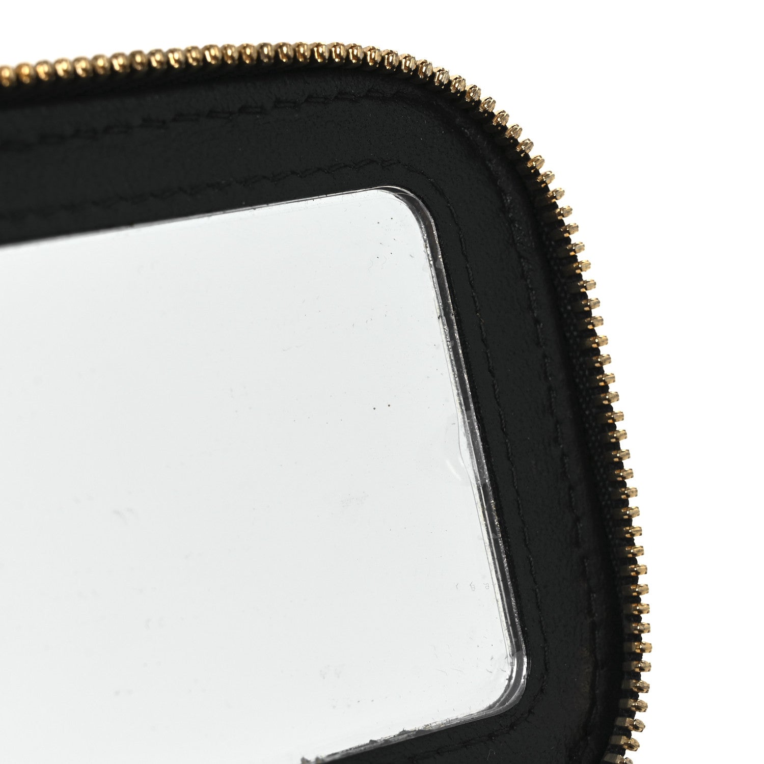 Chanel Lambskin Quilted Mini Enamel Vanity Case With Chain Black 11 of 12
