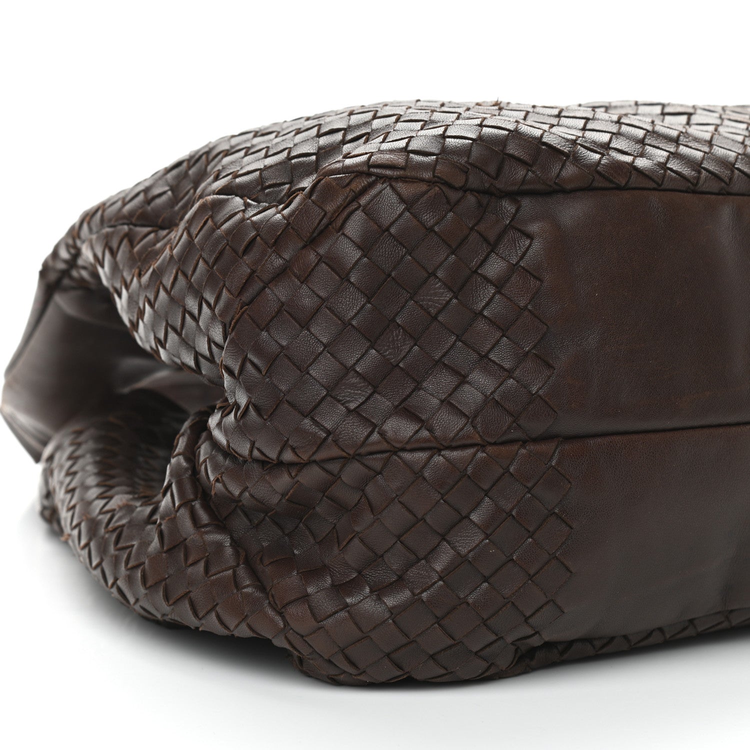 Bottega Veneta Nappa Intrecciato Large Campana Ebano 9 of 12