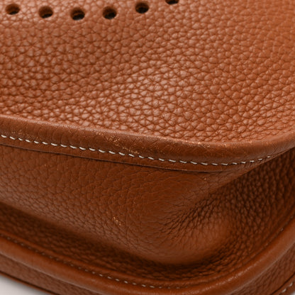 Hermes Taurillon Clemence Evelyne III PM Gold 12 of 12