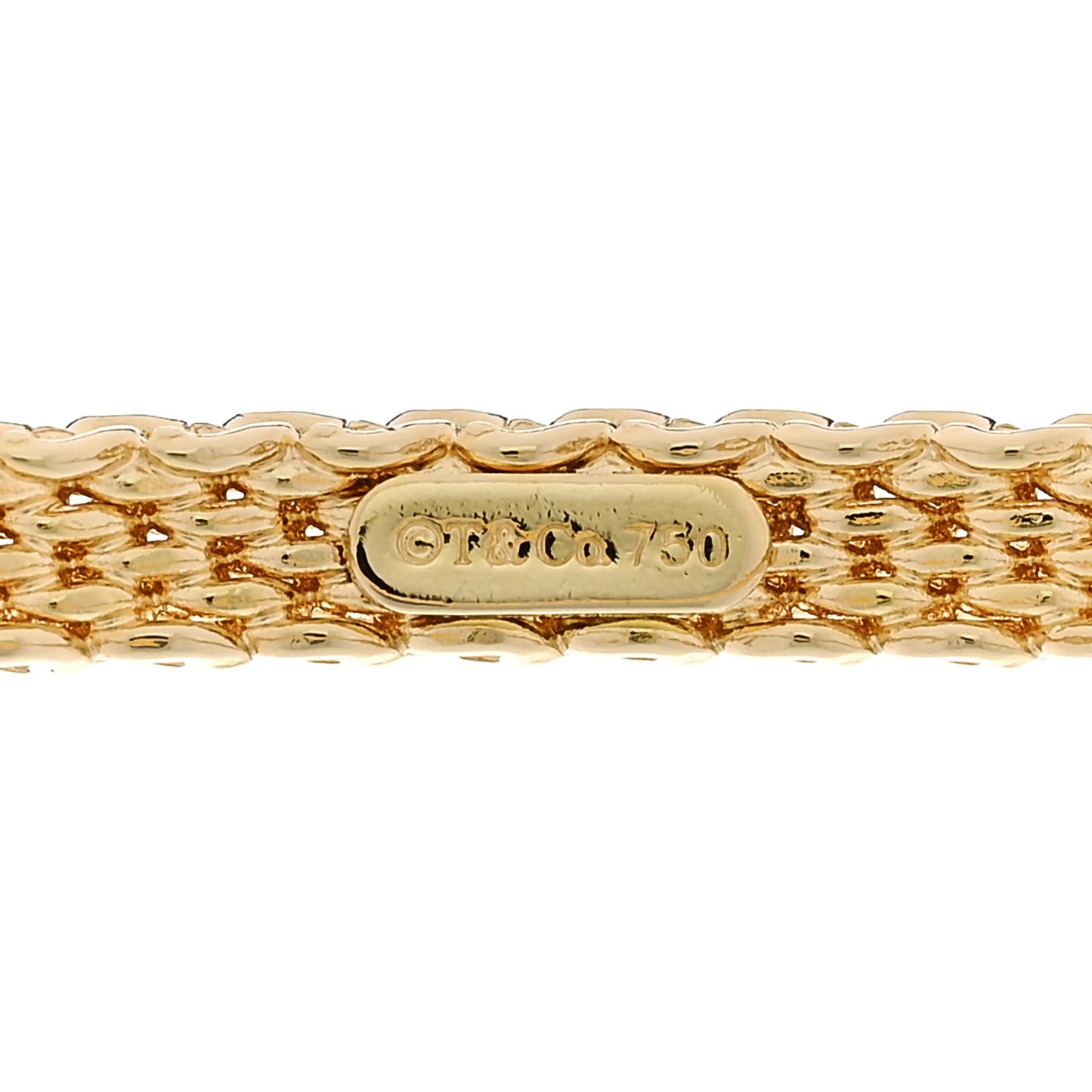 18K Yellow Gold Narrow Somerset Bangle Bracelet