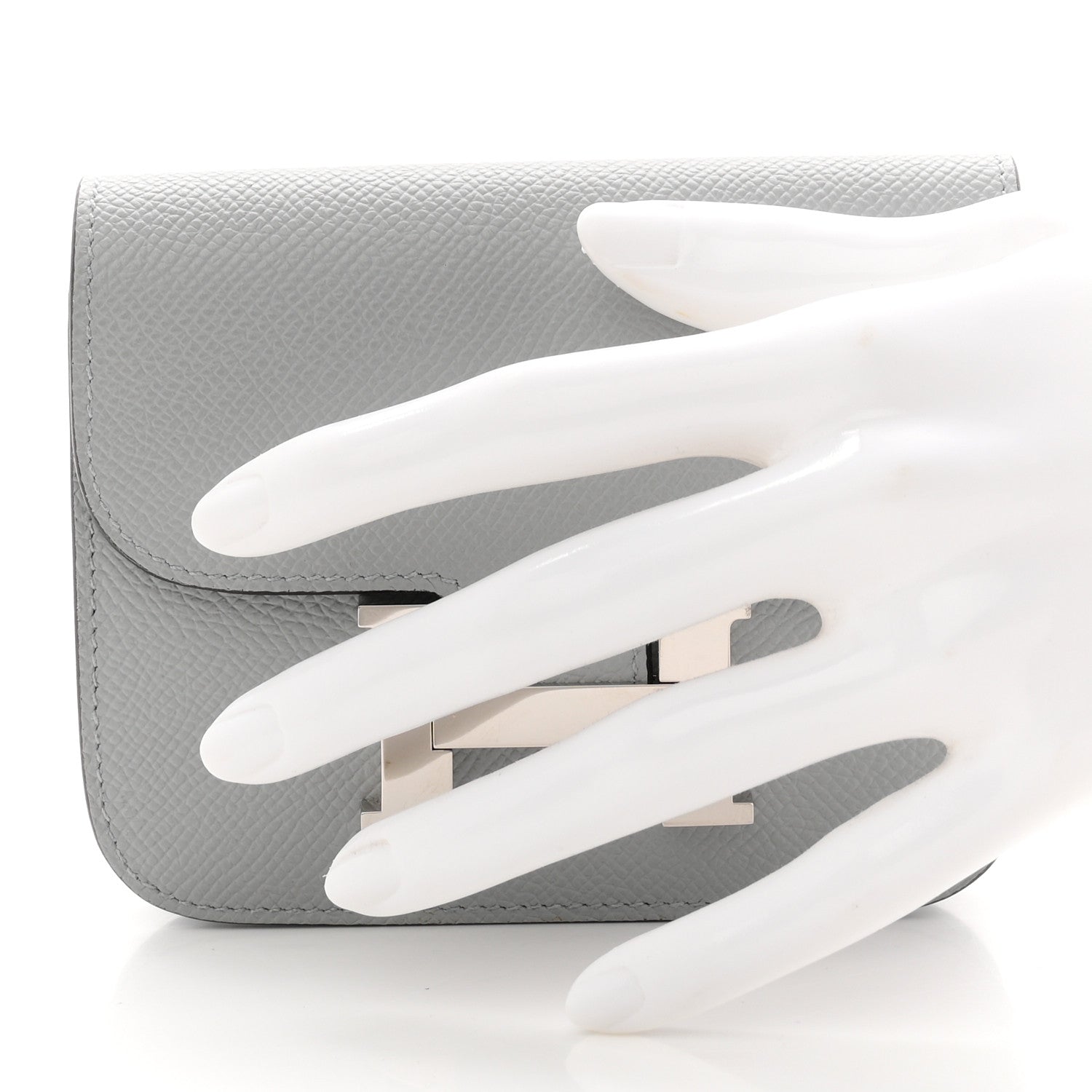 Hermes Epsom Constance Slim Wallet Bleu Glacier 3 of 8