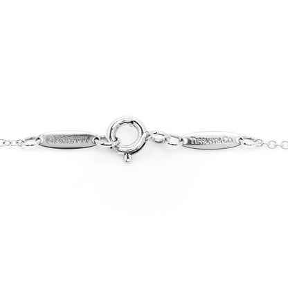 Tiffany Sterling Silver 11mm Elsa Peretti Open Heart Pendant Necklace 4 of 6