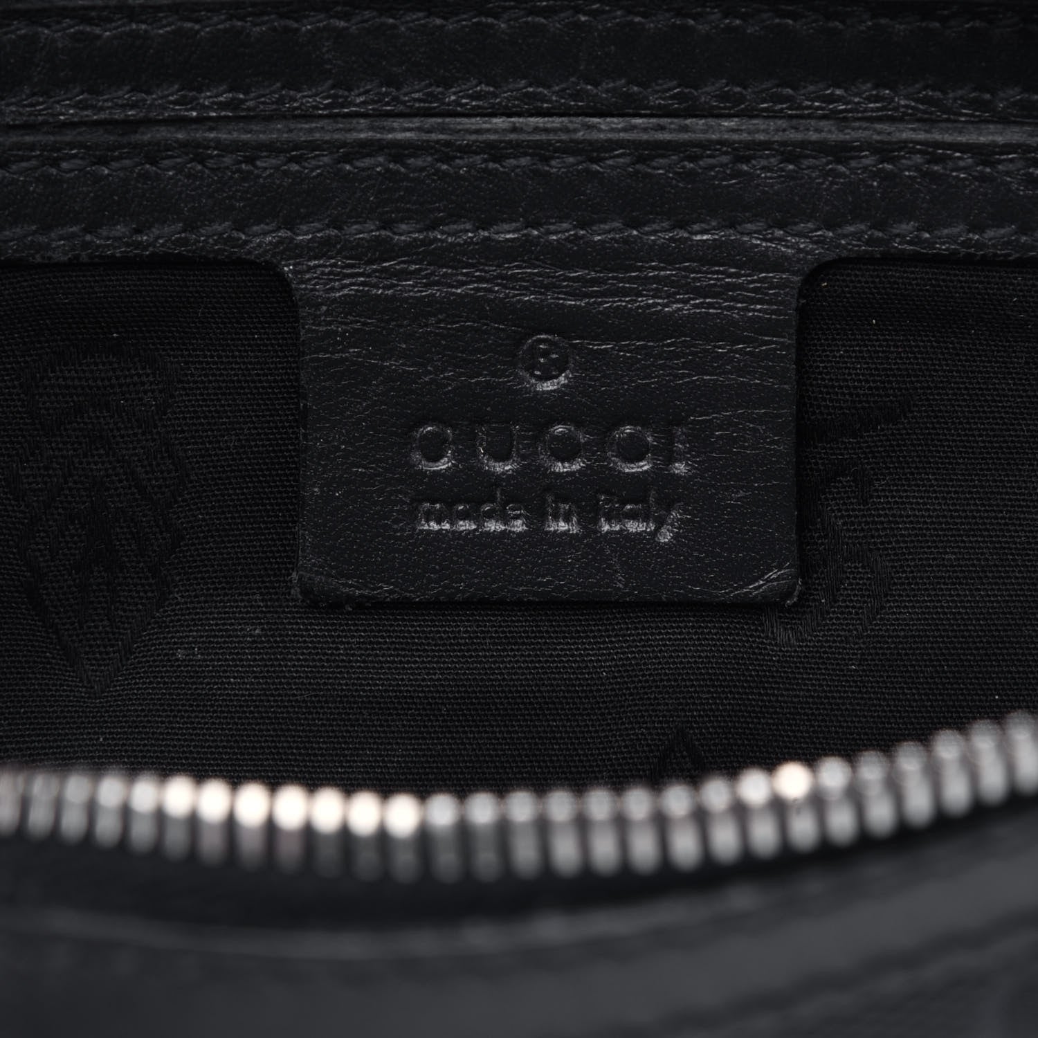 Gucci Imprime Monogram Belt Bag Navy 5 of 15
