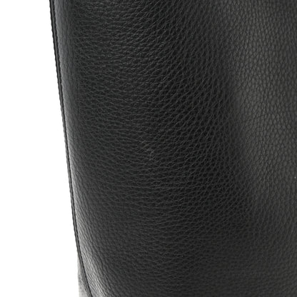 Valentino Garavani Grained Calfskin Rockstud Shoulder Tote Black 14 of 14
