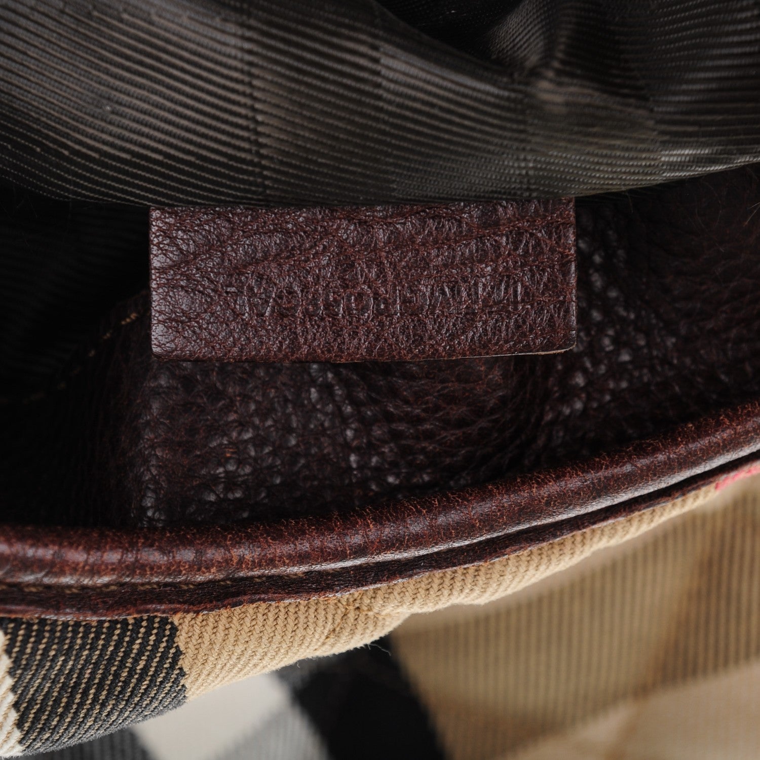 Burberry House Check Quilted Brook Hobo 7 of 8