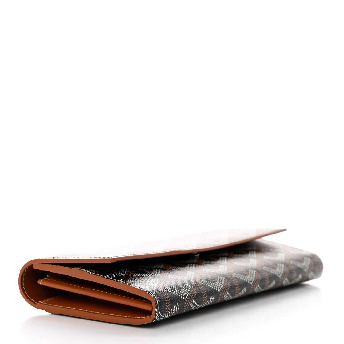 Goyardine Varenne Long Wallet Black Gold