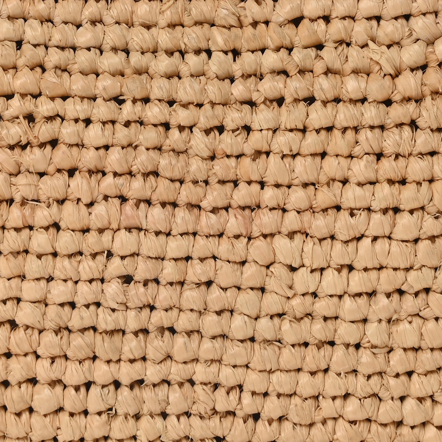 Calfskin Raffia Paulas Ibiza Pochette Bag Natural Tan