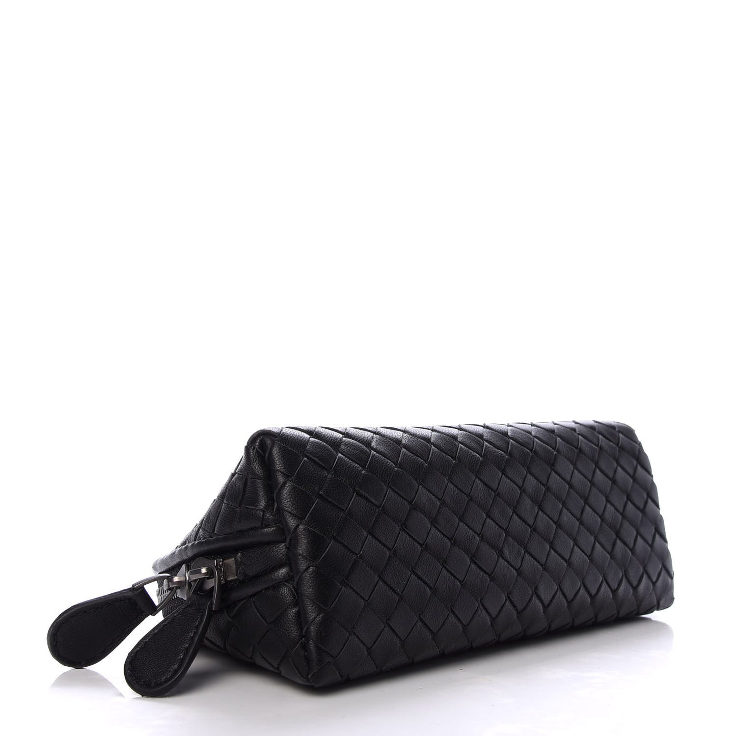 Nappa Intrecciato Cosmetic Case Black