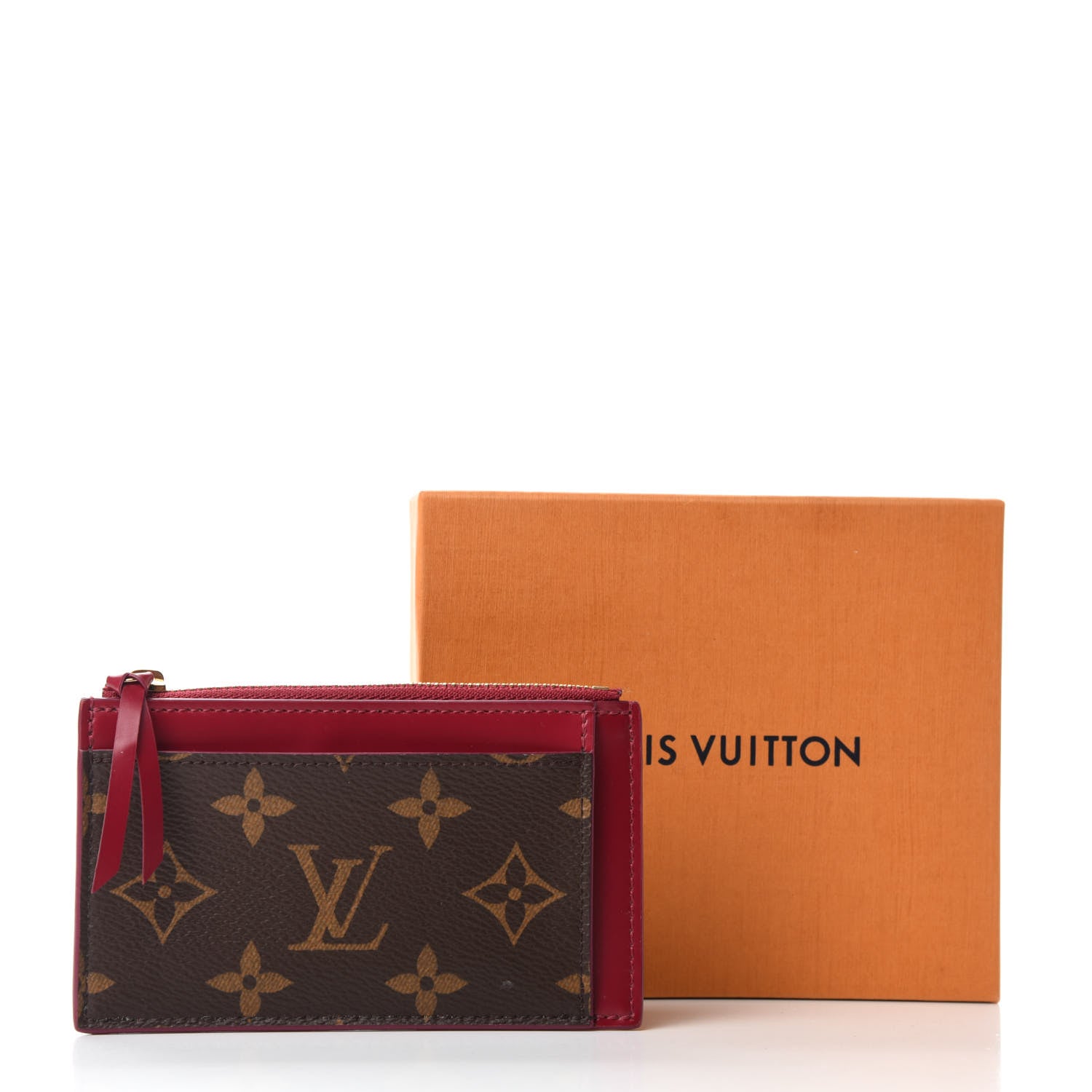 Louis Vuitton Monogram Zipped Card Holder Fuchsia 8 of 8