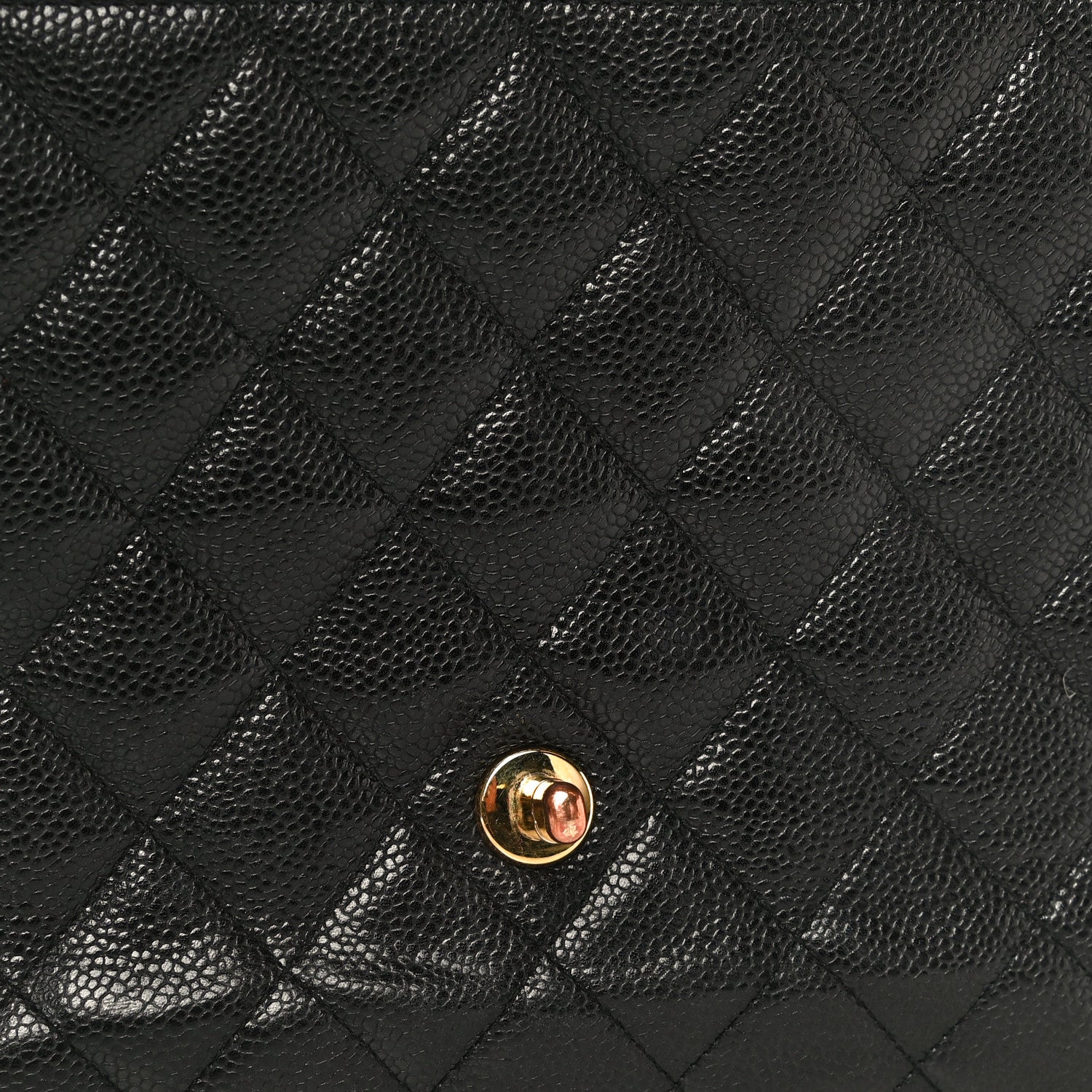Chanel Caviar Quilted Jumbo Single Flap Black 19 of 25