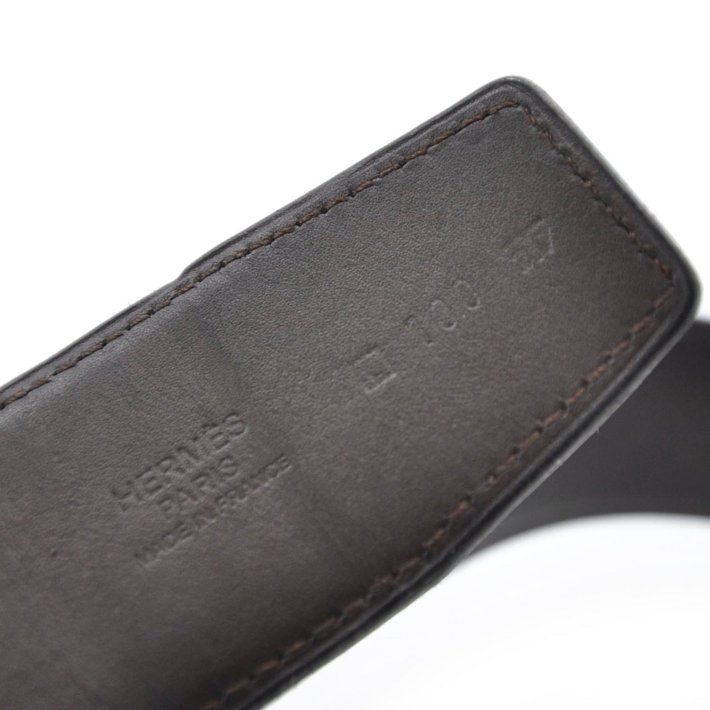 Leather Reversible H Belt 100 Mens