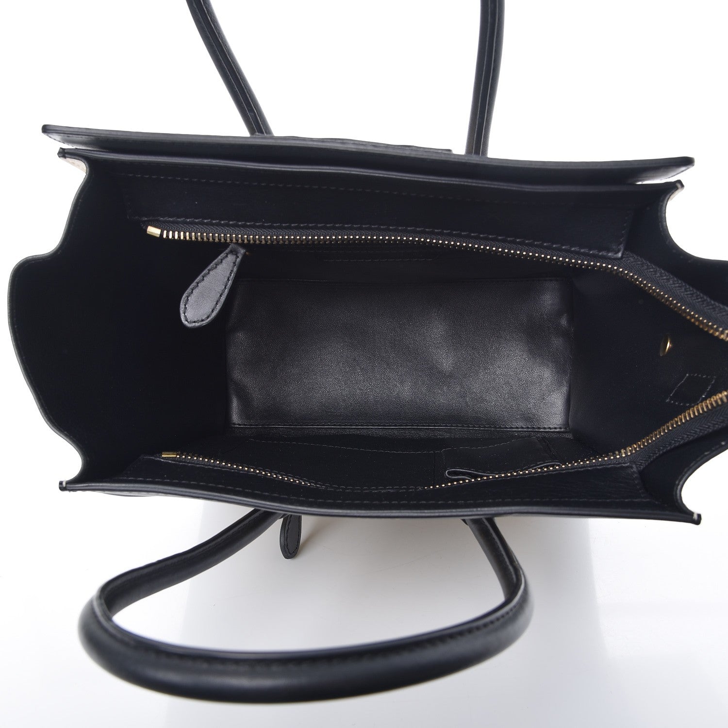 Celine Smooth Velluto Calfskin Micro Tri-Color Luggage Vanilla 5 of 8