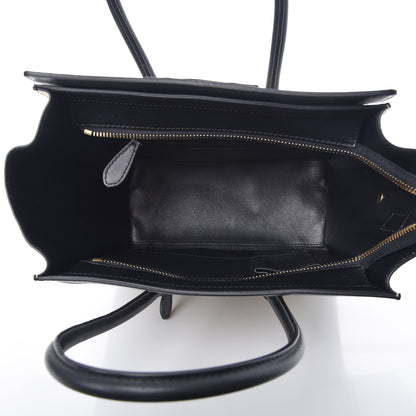 Celine Smooth Velluto Calfskin Micro Tri-Color Luggage Vanilla 5 of 8