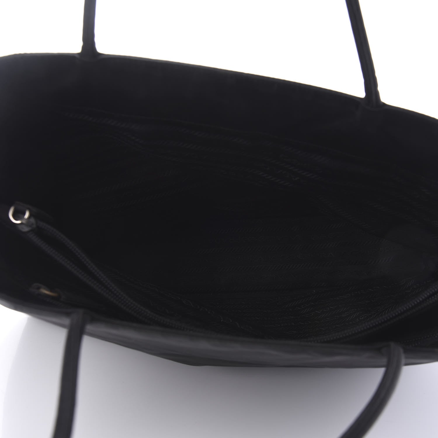 Prada Tessuto Nylon Tote Black 5 of 9
