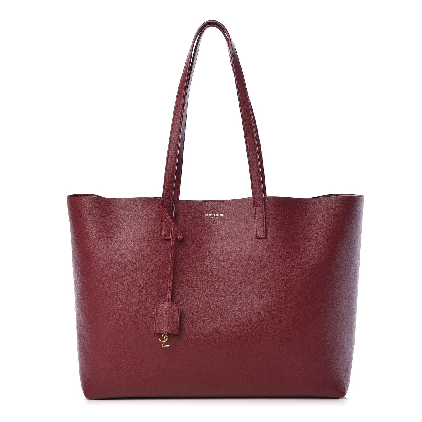 Calfskin Large Shopping Tote Rouge Legion