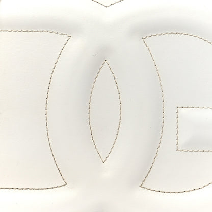 Dolce & Gabbana Calfskin DG Logo Flap Crossbody Bag White 8 of 12