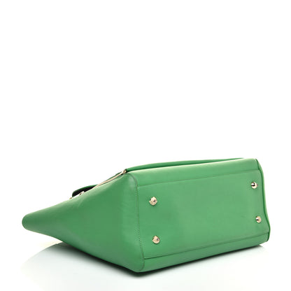 Mulberry Silky Calf Medium Willow Tote Green 4 of 9