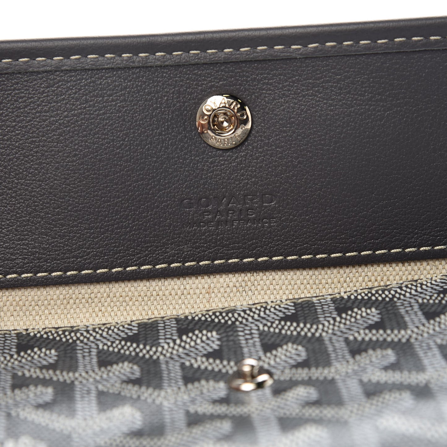 Goyardine Pouch Grey