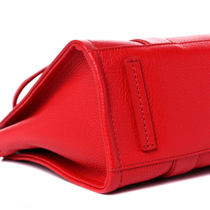 Marc Jacobs Grained Calfskin Medium The Tote Bag Red 8 of 9