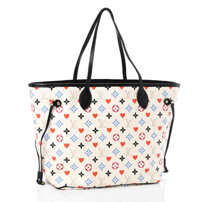 Louis Vuitton Game On Neverfull MM White 4 of 18