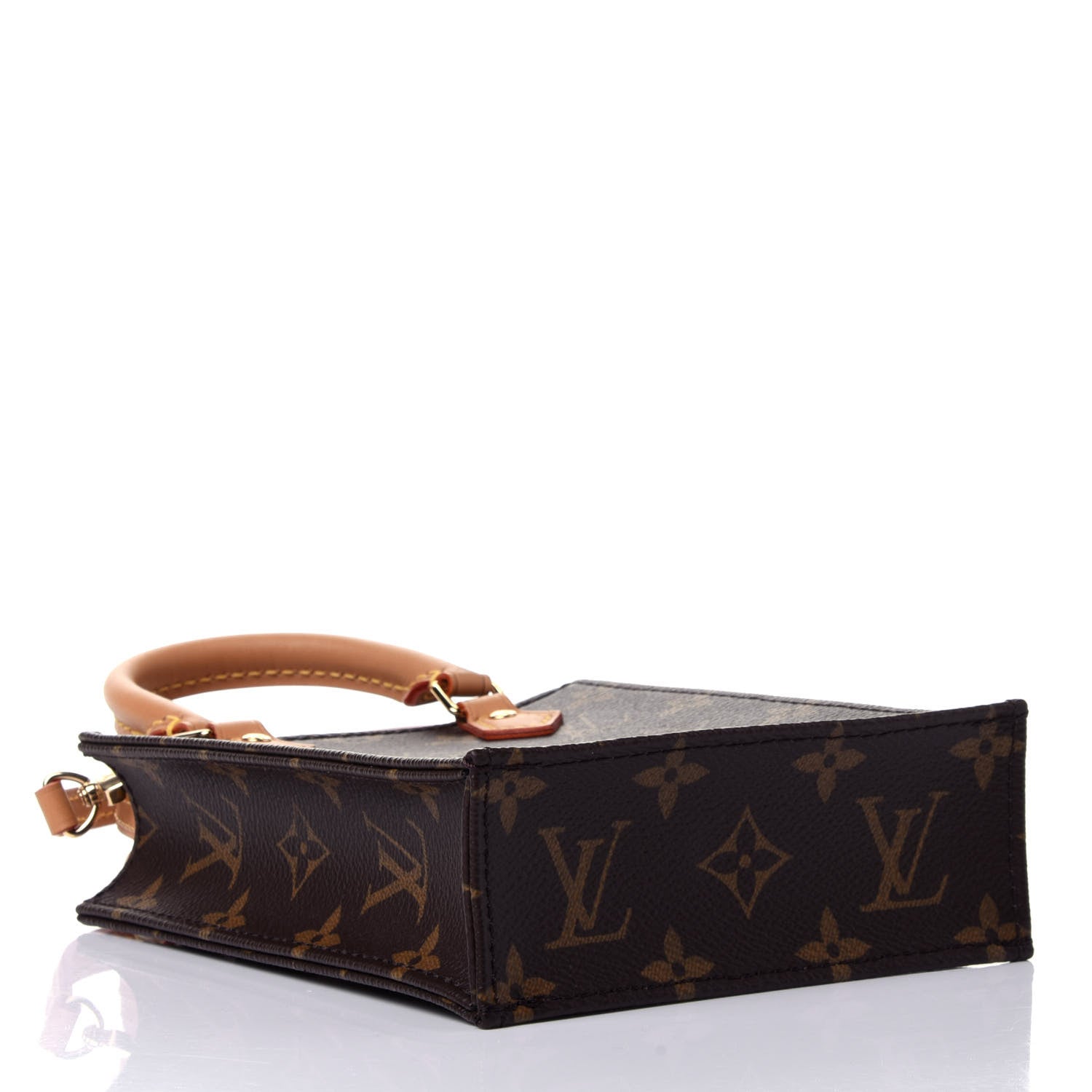 Louis Vuitton Monogram Petit Sac Plat 3 of 4