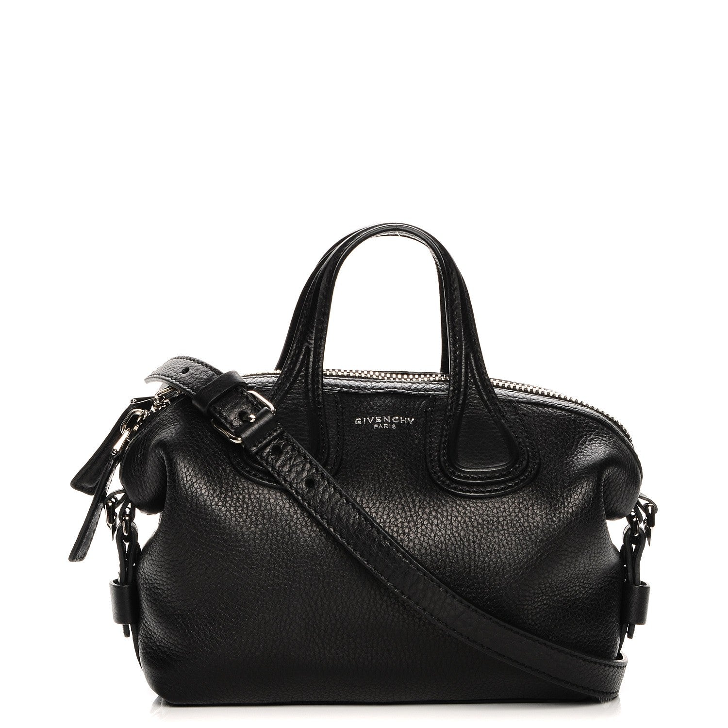 Givenchy Waxed Calfskin Micro Nightingale Black 1 of 7
