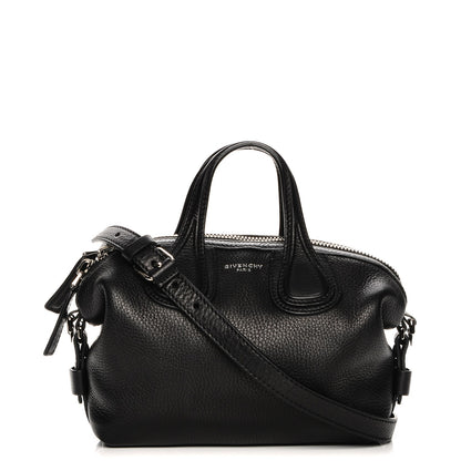 Givenchy Waxed Calfskin Micro Nightingale Black 1 of 7