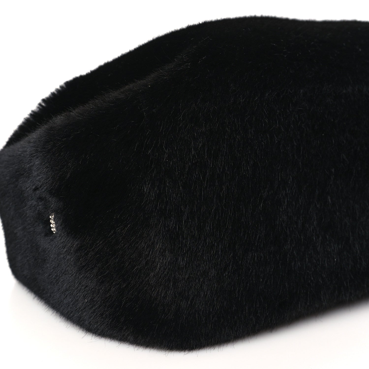 Alexander Wang Faux Fur Small Scrunchie Bag Black 7 of 9