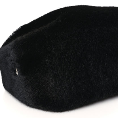 Alexander Wang Faux Fur Small Scrunchie Bag Black 7 of 9